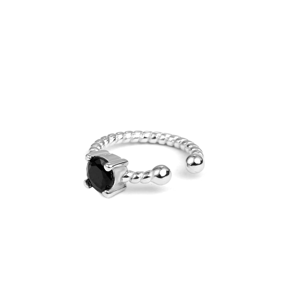 Black CZ Ear Cuff - Chloe Rebecca