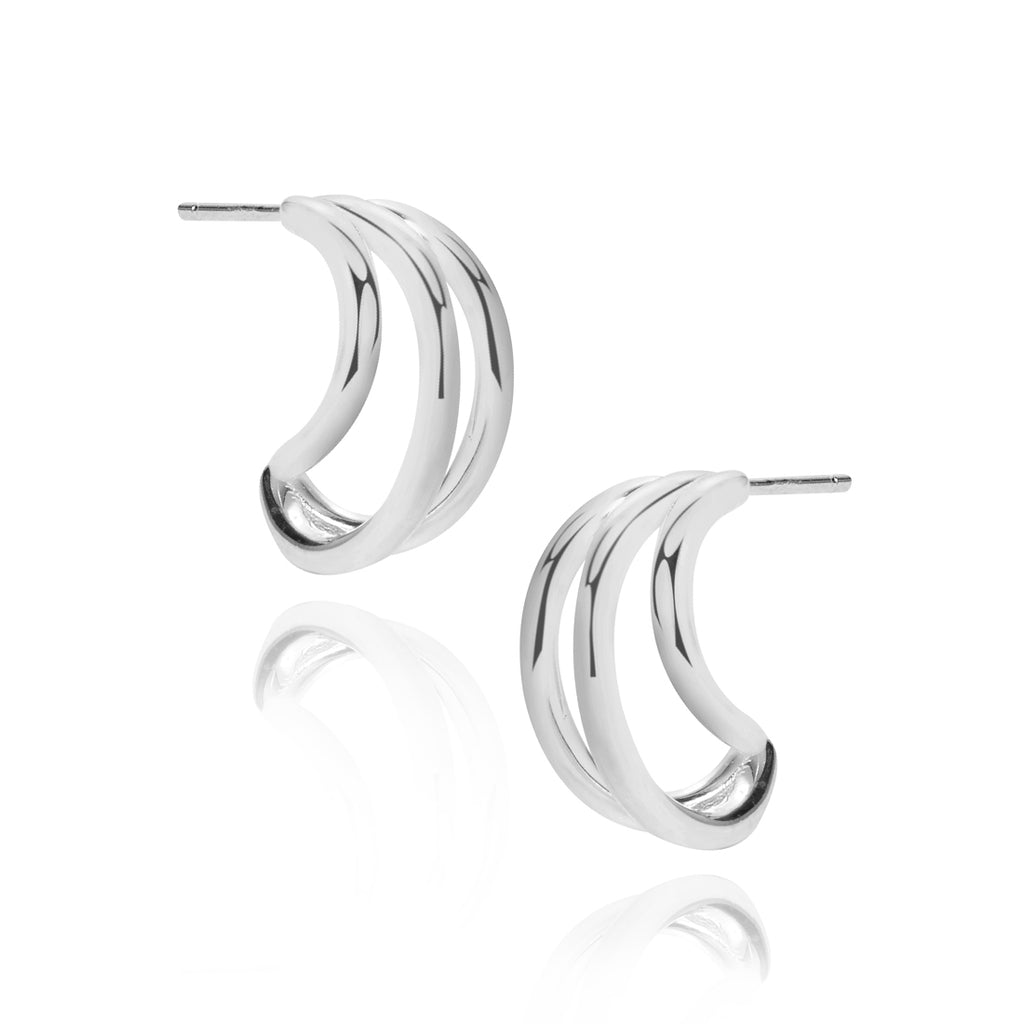 Triple Layer Earrings - Chloe Rebecca